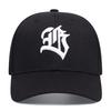 New Creative Skateboard Hat Fb Gothic Letter Embroidered Hiphop Hat Outdoor Leisure Decoration Sunshade Baseball Hat Unisex