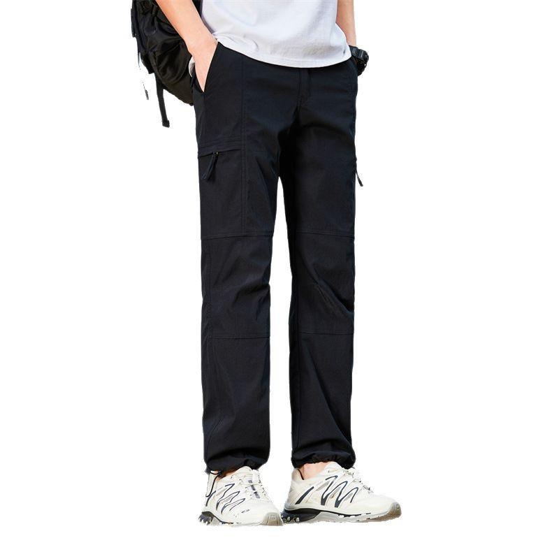 Men Women Lightweight Hiking Pants Quick Dry Outdoor Cargo Trousers Breathable Windproof Waterproof Trail Pant
