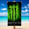 Asciugamano da Spiaggia Monster Energy in Microfibra ad Asciugatura Rapida Morbido Assorbente Resistente alla Sabbia per Spiaggia Piscina Viaggio Estate