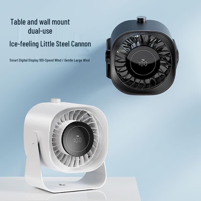 Portable Mini USB Oscillating Desk Fan