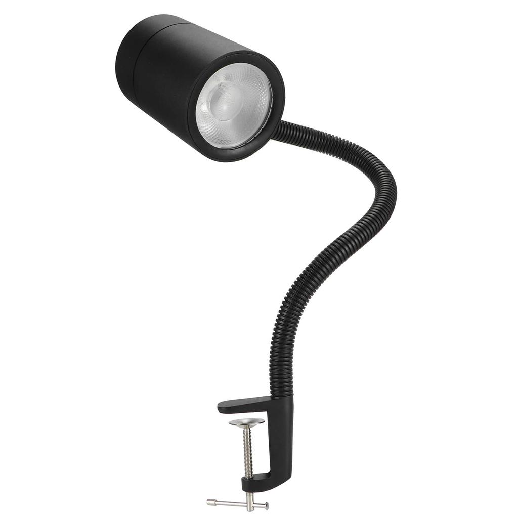 Luz de Trabajo para Máquina Impermeable de 18W con 18 Chips LED Ajustable con Abrazadera Fija