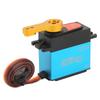 Servo Motor Digital 25kg Waterproof Metal Gear 180 degrees  Control Angel for Robot RC Car Blue