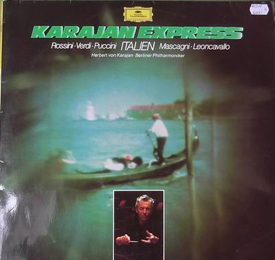 LP-Platte HERBERT VON KARAJAN, GIOACCHINO ROS - Karajan Express Italien 2540105 Deutsche Grammophon UK Klassik Gebraucht