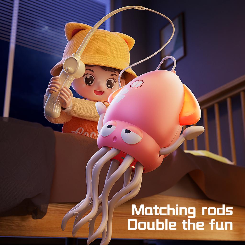 Magiczna Tańcząca Ośmiornica Huśtająca się Ośmiornica Ośmiornica