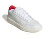 Nova Court Lifestyle Vegan LIY13 Sneakers for Footwear Red cm [Adidas] Women, White/Footwear White/Vivid (GX1758) 24.5