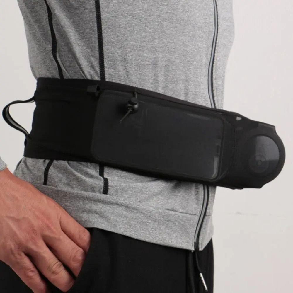 Mesh Running Waist Bag Elastic Outdoor Sport Bags Mobile Phone Case Sports Belt Pouch  Cycling