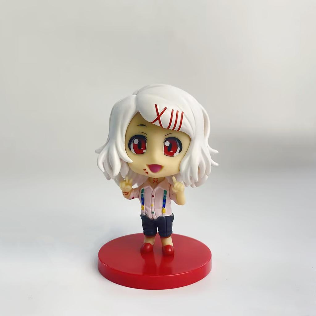 8CM Anime Ghoul JUZO SUZUYA Model Toy Gift Collection Action Figure Second Generation Gift Set Clearance