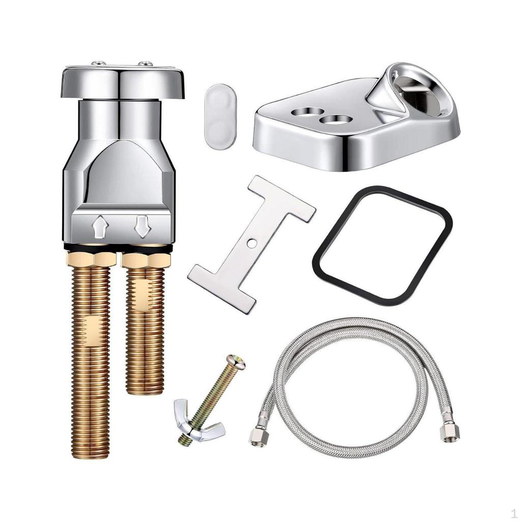 Salon Shampoo Bowl Faucet Kit Backflow Guard Basin Easy to Install Sink