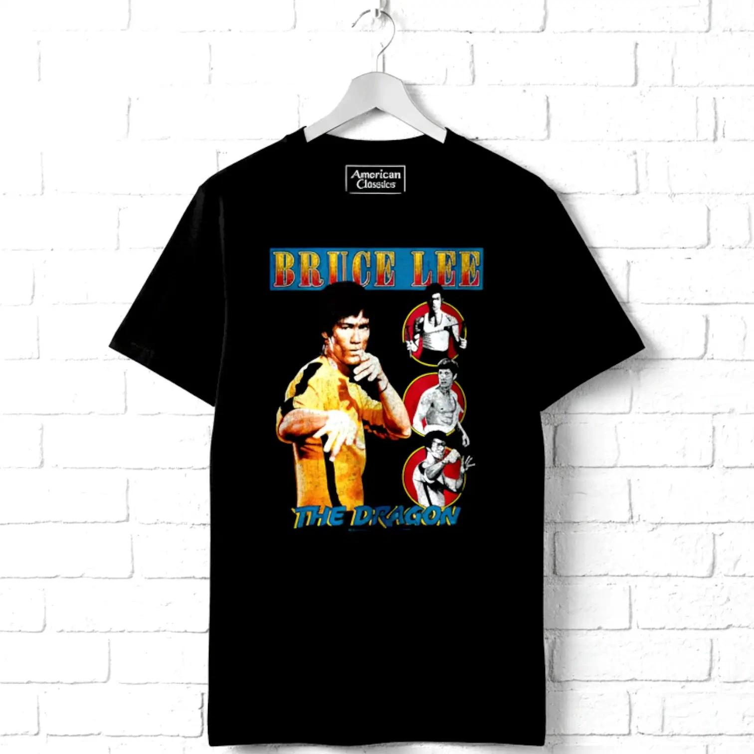 Bruce Lee The Dragon Spotlight Men s T Shirt XS
