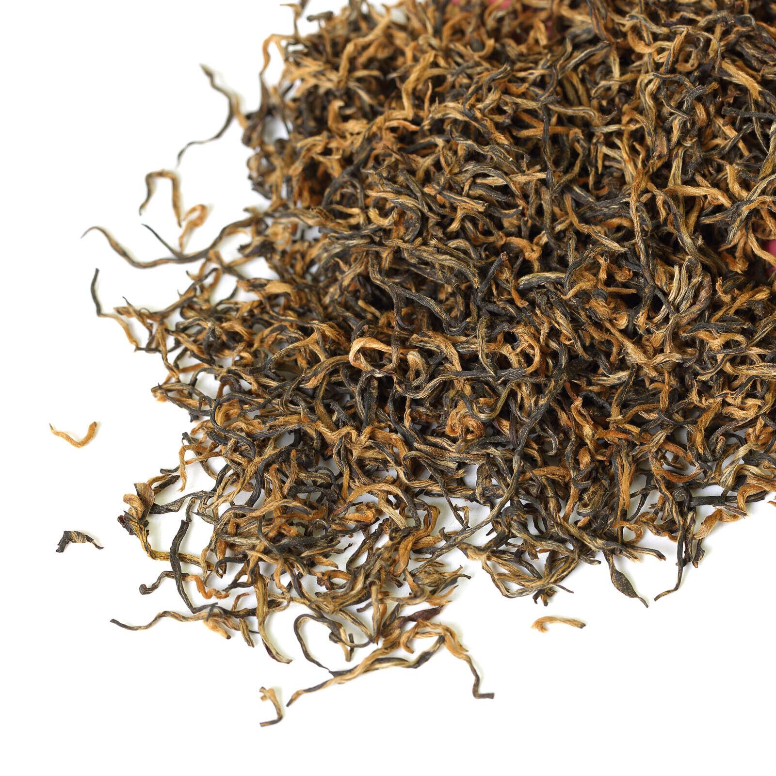 100 г премиального китайского чая для бровей Wuyi Jinjunmei с золотыми бутонами — фото 2