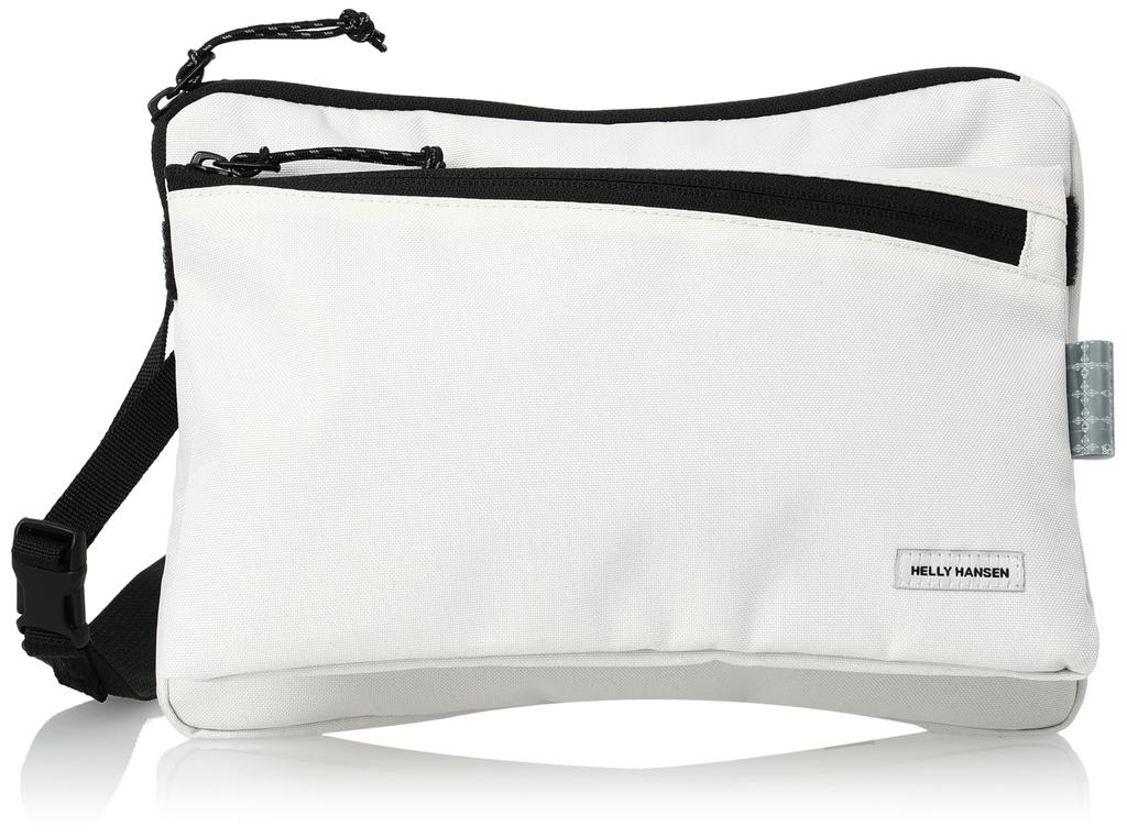 Helly Hansen Cordura Sacoche Shoulder Ivory Bag, Crossbody, Water-Resistant, Unisex, HY92418,