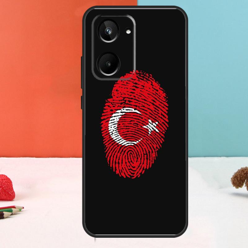 Turkey Turkish Flag For Realme 15 14 10 11 12 13 Pro Plus C67 C65 C63 C61 C35 C55 C53 C51 C71 C75 GT7 Pro Case