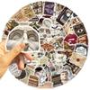 10/30/50/100pcs Boho Retro Dark Aesthetic Graffiti Stickers Decorative Guitar Laptop Phone Skateboard Cool Cartoon Sticker Gifts