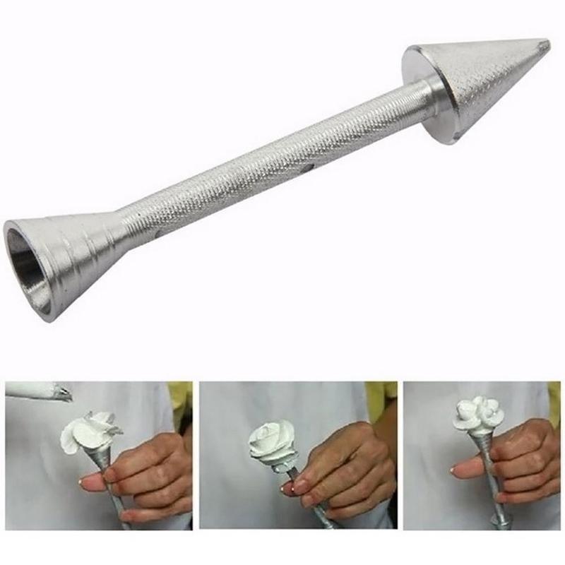 13 cm Aluminiumlegering Dessertdekoratörer Tårtdekoreringsverktyg Rosedekorering