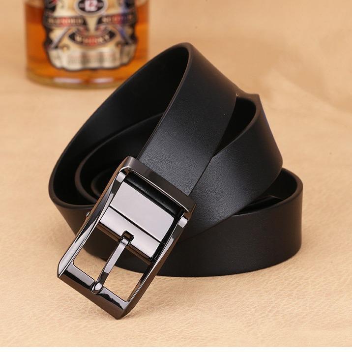 Men's Genuine Leather Belt, Casual Men's Pin Buckle Leather Belt, New Trousers Belt