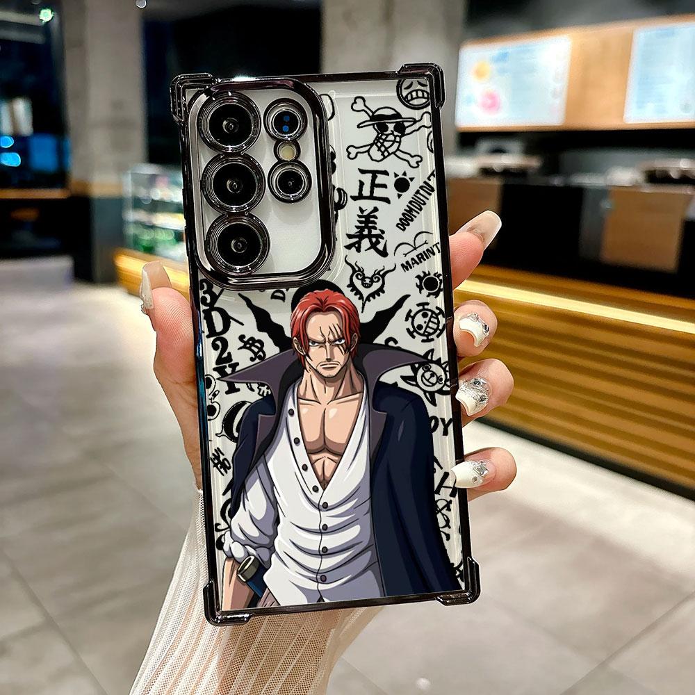 Anime Hot O-One Piece Coque For Galaxy S26 Ultra Phone Case For Samsung S26 S25 S24 S23 S21 Ultra S20 FE S25 Plus 5G Soft Cover