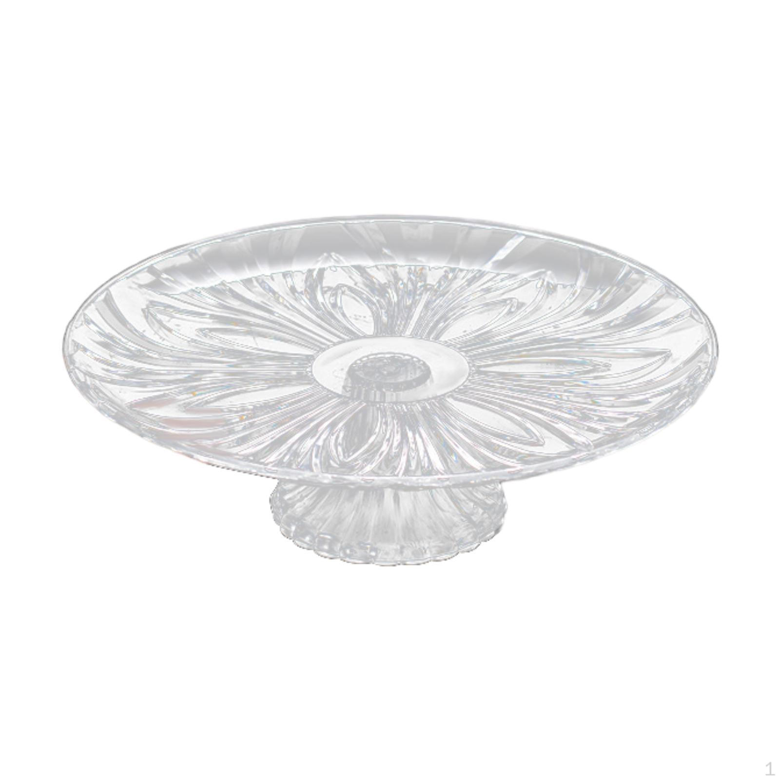 

Акриловая тарелка для фруктов, десертов, закусок, конфет с основанием для фермерского дома 35cm