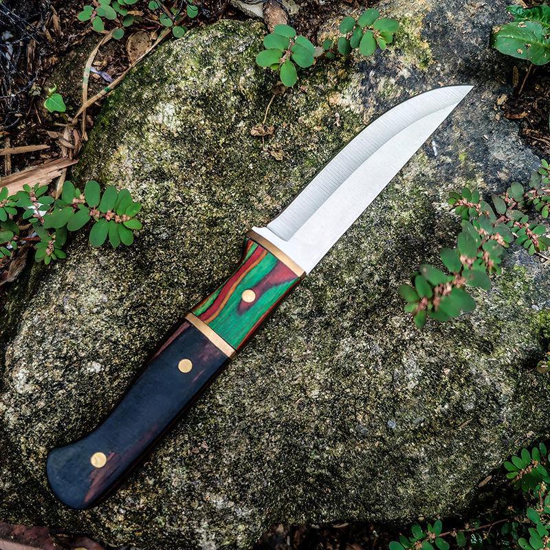 Nerezový nůž na vykosťování Kuchyňský nůž Domácí krájení zeleniny Nůž na ovoce s krytem nože