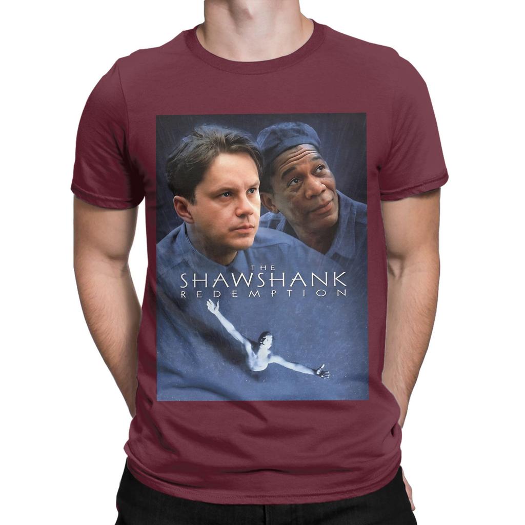 shawshank redemption design new movie design you Graphic Funny 100 Cotton TShirt The Shawshank Redemption Tees Tops For Unisex