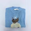 Premium Women's Cotton Heavy-Duty Little Bear Sweater for Autumn/Winter 2025