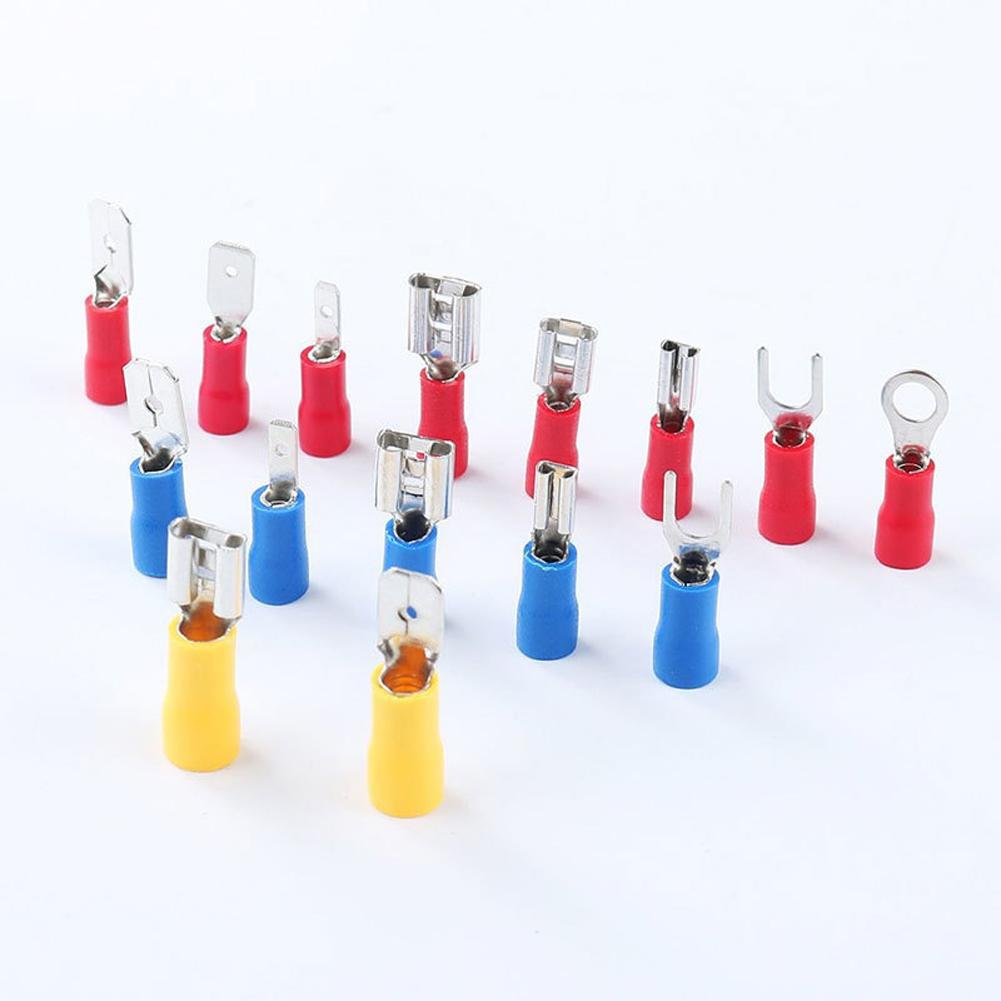 280Pcs Insulated Cable Connector Electrical Wire Crimp Butt Ring Fork Set Assorted Female Male Crimp Spade Terminals