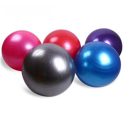 Explosionsgeschützter Yogaball aus glänzendem PVC – 45/55/65/75 cm Pilates- und Massage-Fitnessball