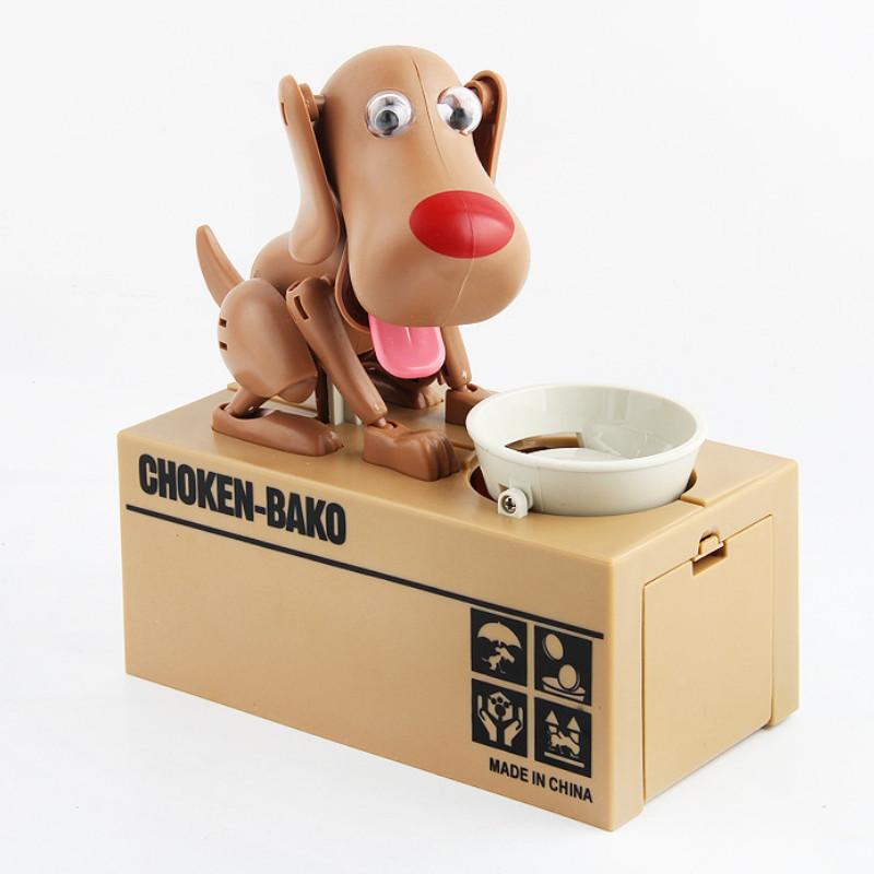 Coin Electric Piggy Bank  Money Stealing Dog Savings Box Cartoon Puppy Toy Gift