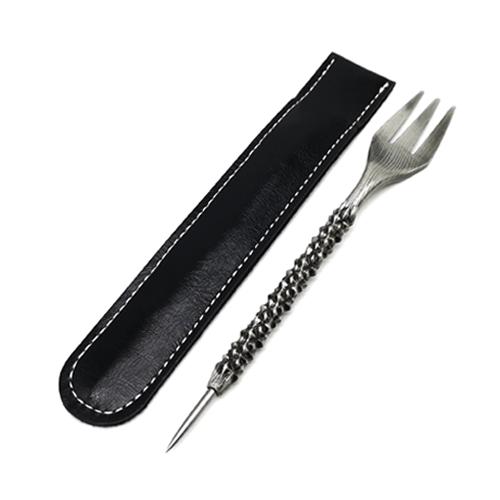 

Вилка для кальяна в ретро-дизайне с пером, дырокол из алюминиевой фольги, два в одном, игла для кальяна, аксессуары для чичи и наргиле