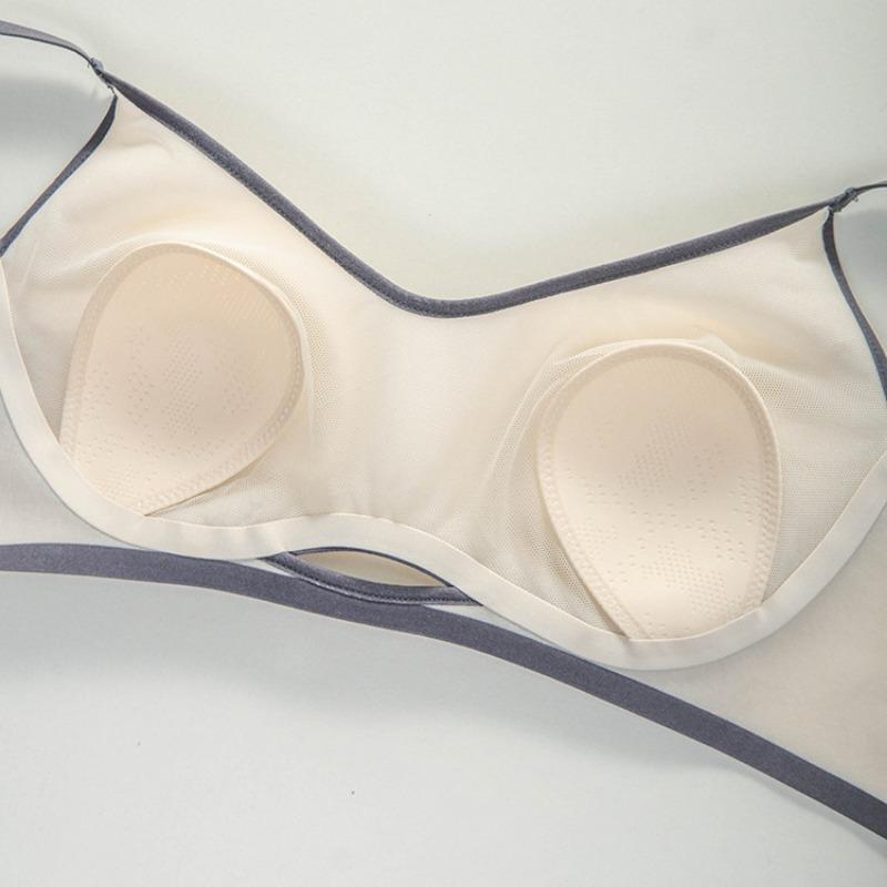Non-marking Underwear Super Breathable Non-steel Ring Underwear Ultra-thin One-piece Bra