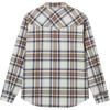 Levis Casual Plaid Comfortable Loose Fit Long Sleeve Shirt Men shirts Blue Brown 001XM-0001