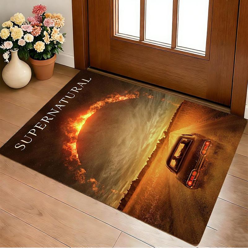 Supernatural Journey Living Room Nonslip Area Rug Soft Carpet For Bedroom Game Playroom Sofa Office Home Decor Doormat Christmas Gift C922105