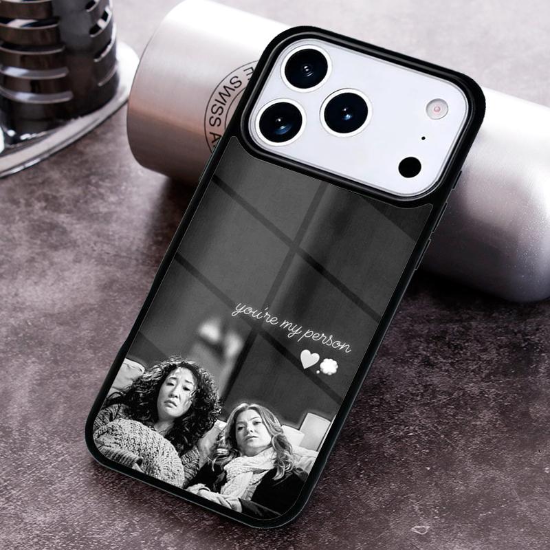 Greys Anatomy You are my person Phone Case for iPhone 17 16 15 Pro Max Air 14 13 12 11 Plus Shockproof Cover