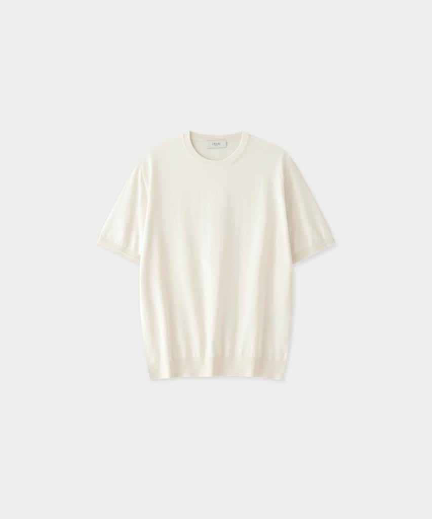Jeilium Cotton Summer Essential Round Neck Ivory (Dry Touch)