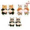 New 3D Cute Puppy Kitten Sticker Squeezable Shiba Inu Phone Case Decoration Children's Birthday Party Favor Festival Supplies