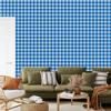 Blue and azure checkered wallpaper, blue background 50x1000