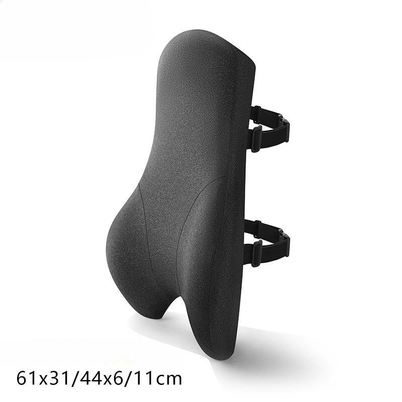 Long Back Support Pillow for Caravans Recliner Sitting, Memory Foam Cushion for Car Seat Office Chair, Desk Chair, Gaming Chair