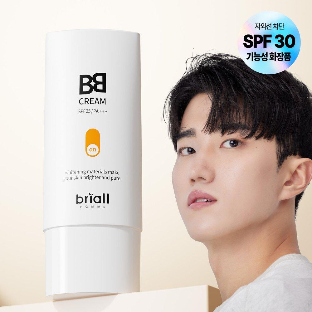 BRIALL Homme Instant Skin Tone Cover Whitening BB Cream 40ml