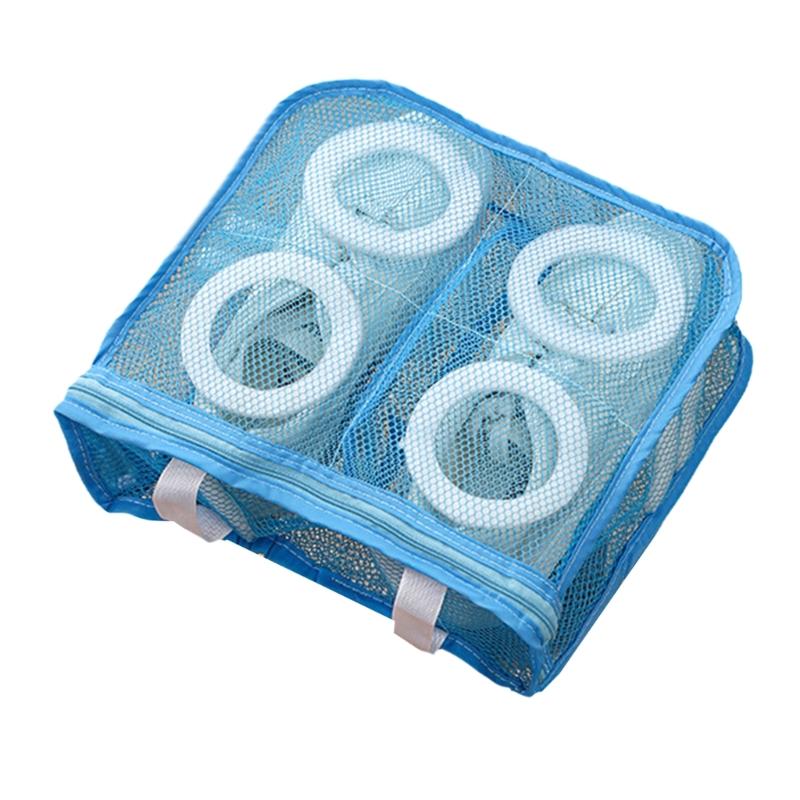 Practical Elastic and Sturdy Shoe Wash Storage Bag Portable for Men Size Up to 13 for Travel and Household Laundry