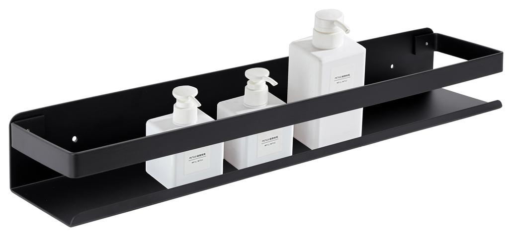 Megara Loft Badezimmerregal 50 cm Schwarz