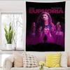 E-Euphoria TV Show DIY Wall Tapestry For Living Room Home Dorm Decor Wall Art Decor