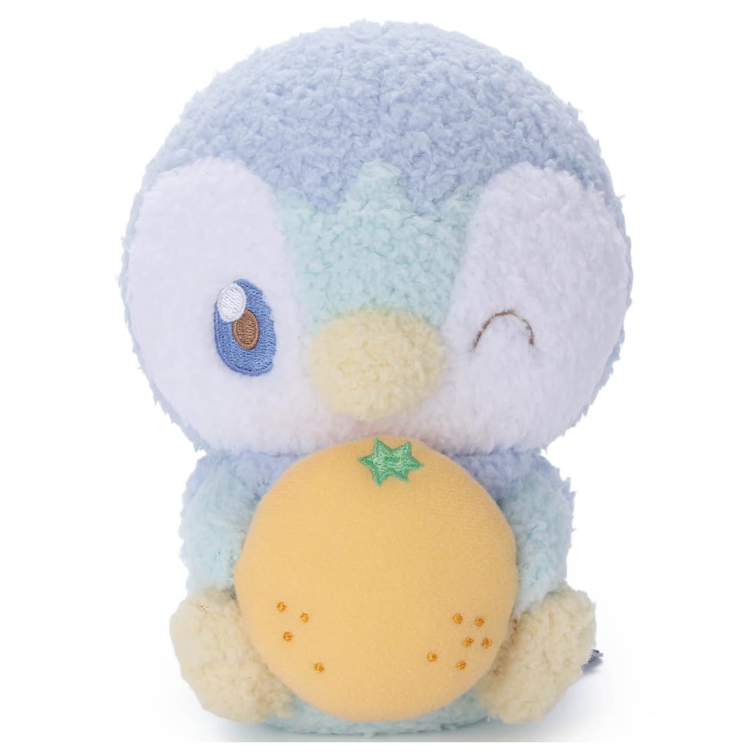 

Takara Tomy Arts Pokémon PokéPiece Plush Toy (Colorful Ver.) Piplup Plush Toy, Approximately 15cm Tall