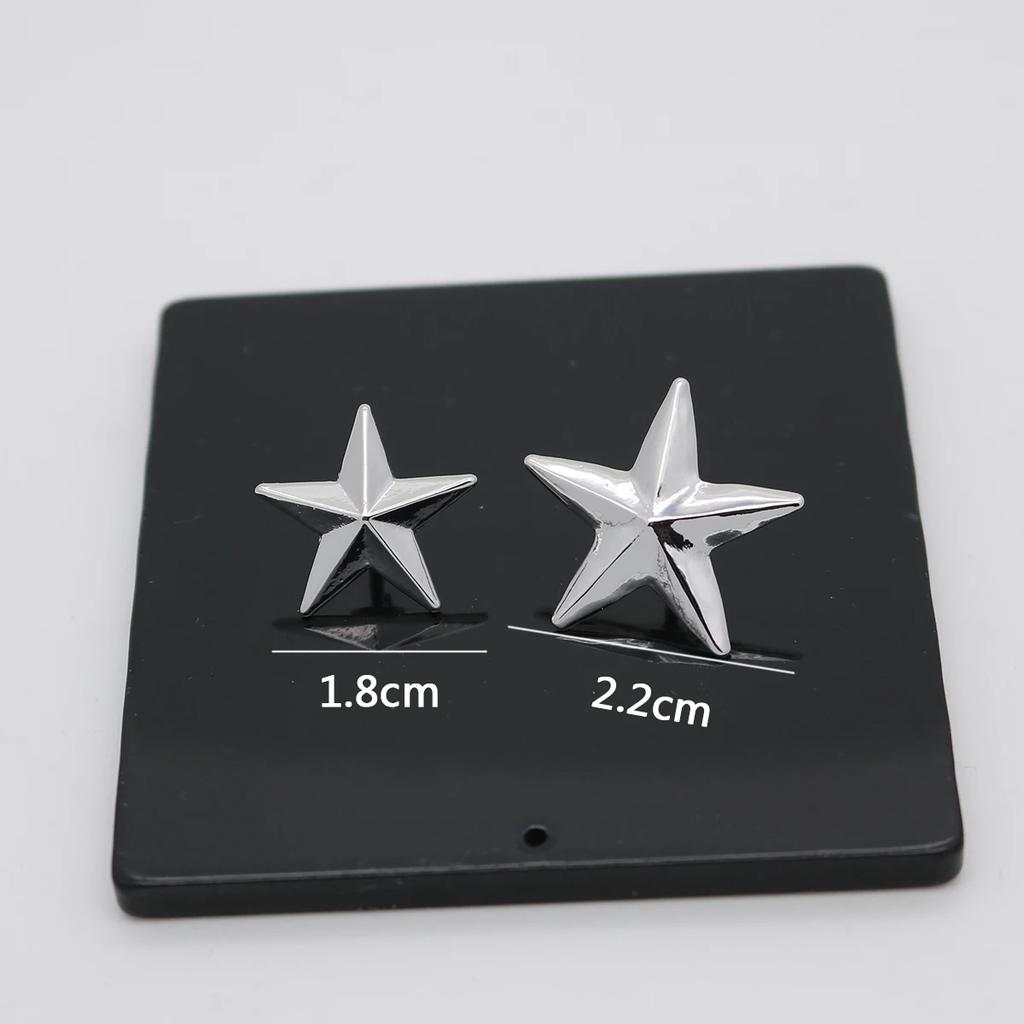 Spilla Distintivo Stella Piccola da Uomo e Donna per Camicette Spilla a Puntine Metalliche da Risvolto Spille e Spille a Forma di Stella per Colletto di Camicia Accessori