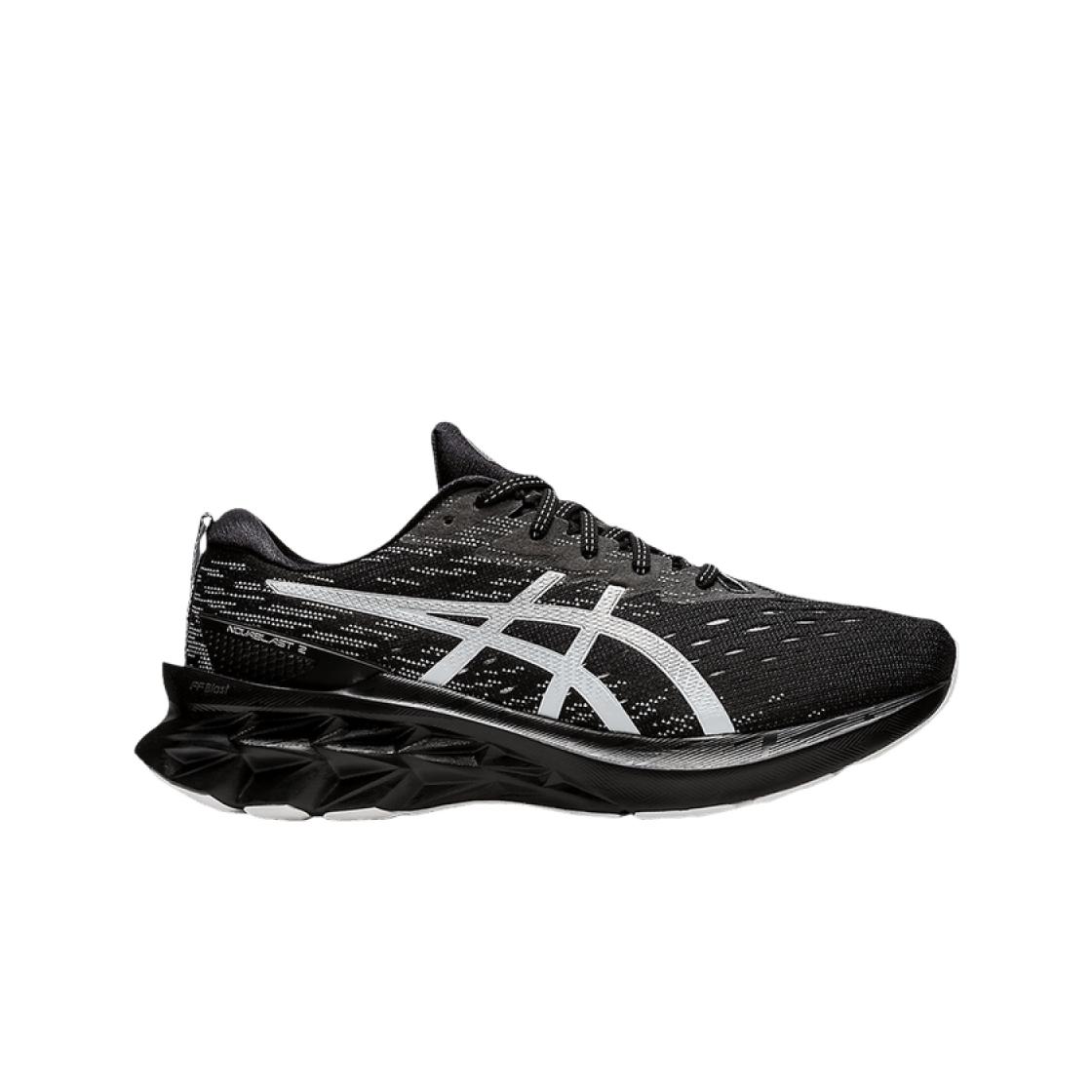 

Asics Novablast 2 Широкие Черный Чистое серебро 280