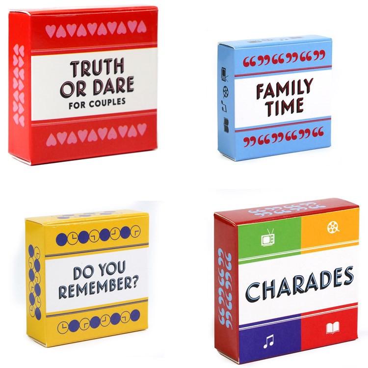Truth or Dare Couples Game Cards
