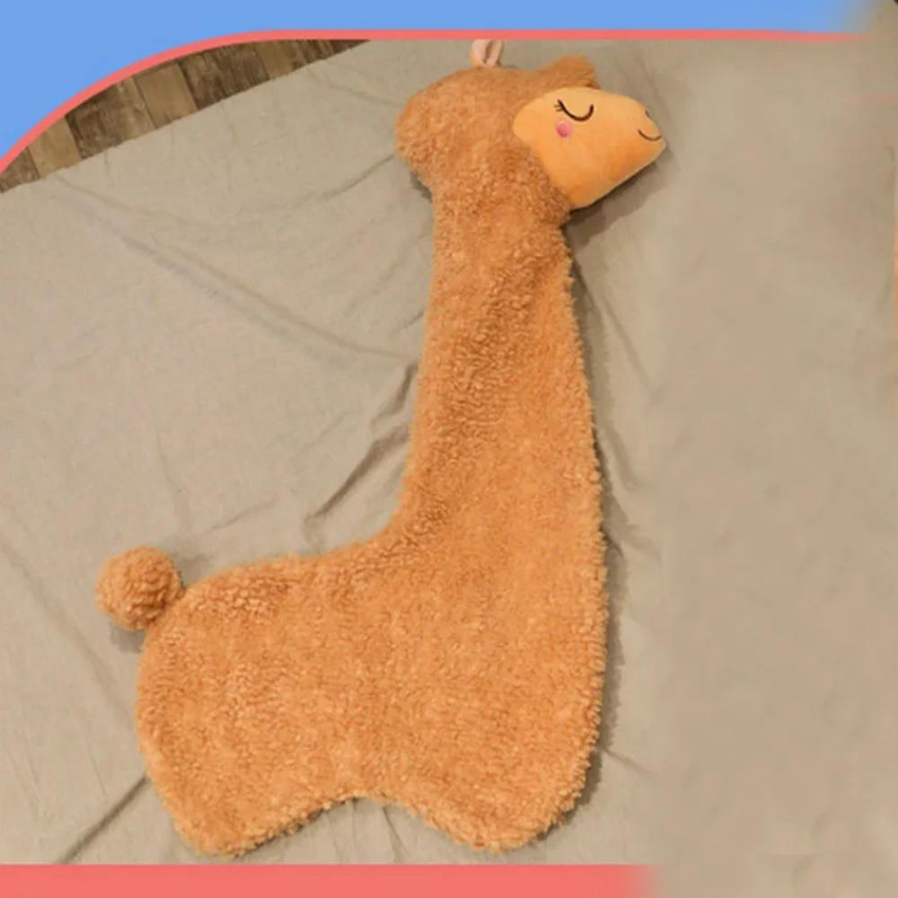 

75-130см Прекрасная плюшевая игрушка альпака Мягкая набивная милая овечка лама Животное Куклы Подушка для сна Домашний декор для кровати Подарок 75cm