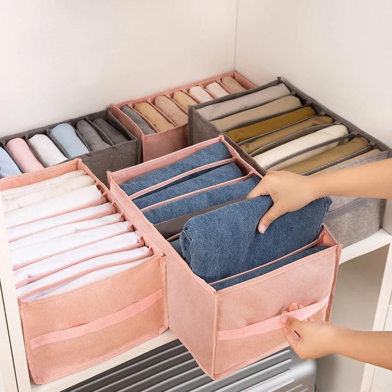Lot De 9 Sacs De Rangement Pliables - Organisateur Valise, Couleur Rose, Polyester/nylon, Pour Vêtements