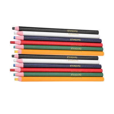 Confezione da 12 pezzi Colori Misti Tessuto Coda di Penna Sartoria Sarta Artigianato Marcatura Accessori per Cucito