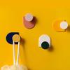 4pcs Home Use Easy Install Adhesive Wall Hooks Wall Mounted Removable Towel Hooks Space-Saving Hanging Hooks Bathroom
