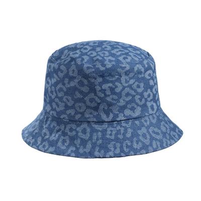 Tie-Dye bedruckter Fischerhut Frühling und Herbst Hut Damen Sonnenschutz Beckenhut beidseitiger Fischerhut