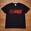 Linkin Park Logo TShirt Black Nu Metal Rock Band Tee Unisex Kids Adults